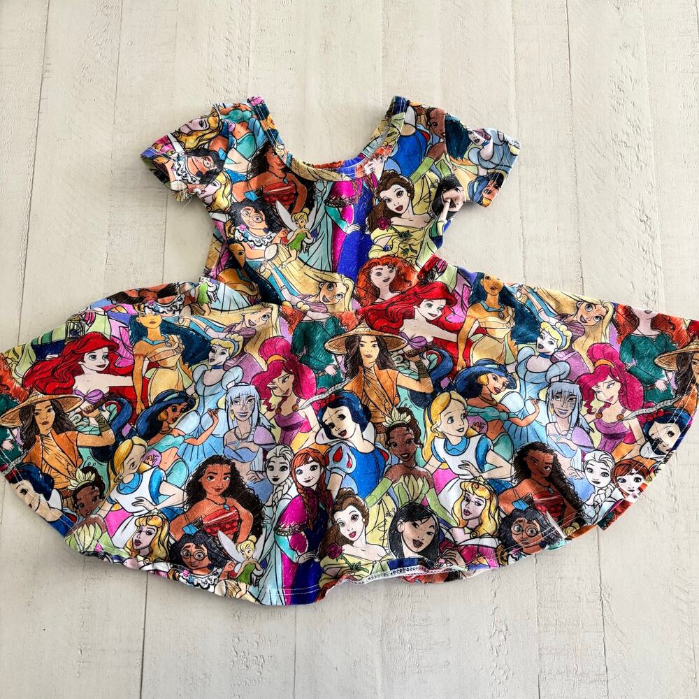 Wild Rich Kids Princess Montage Dress Size 2T EUC Twirl Disney Dress